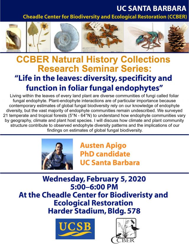 Presentation at CCBER by Austen