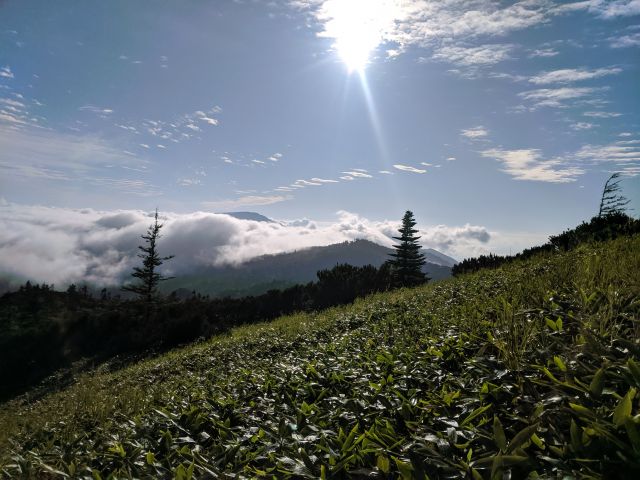 Mt. Shirane in Japan