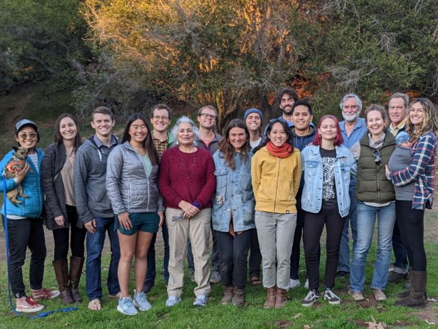 D'Antonio/Dudley/Moritz/Schimel/Lee/Oono lab holidary gathering