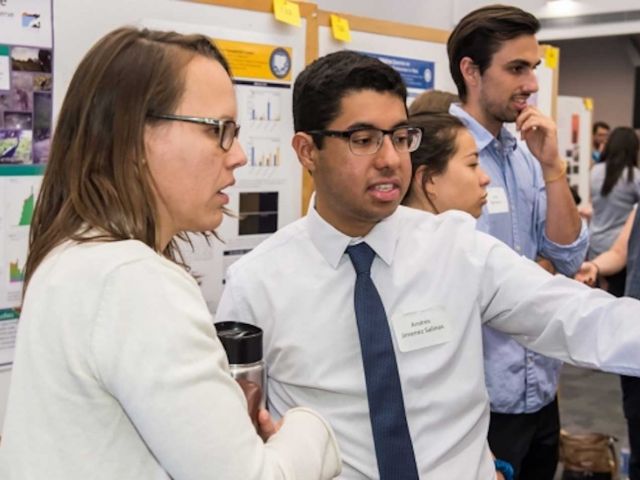 Andres Jimenez Salinas presents at annual colloquium