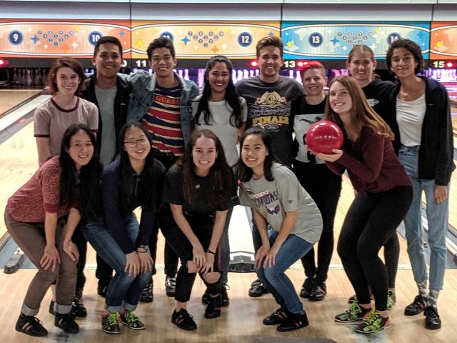 End-of-year bowling party at Zodo's 2019