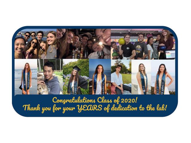 Congratulations Class of 2020 Lab Members