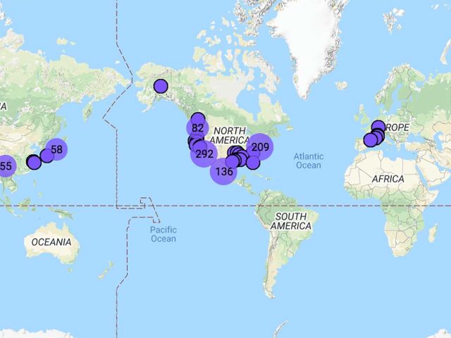 Over 1000 conifer leaf samples recorded for endophyte study!